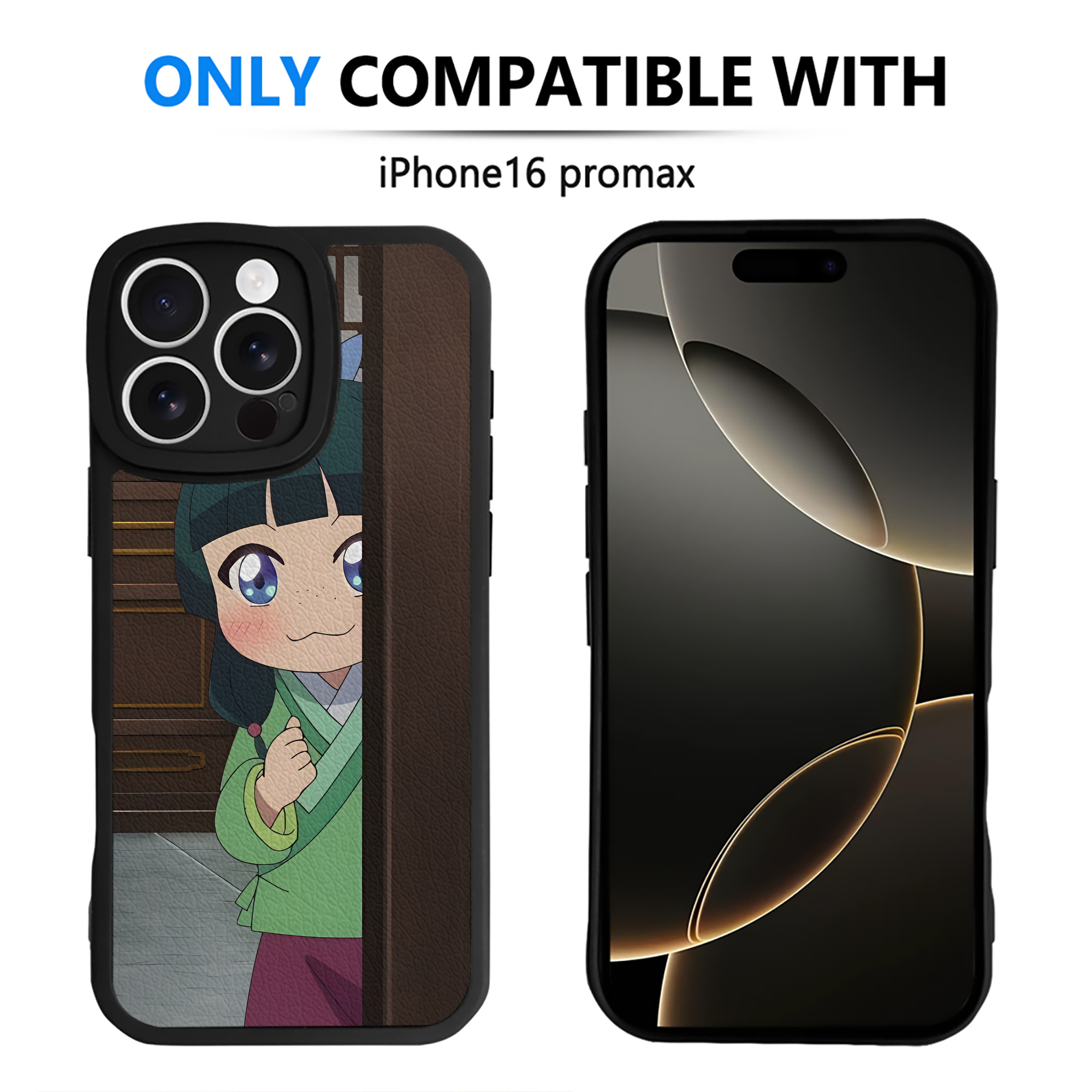 薬屋のひとりごと The Apothecary Diaries 【iPhone 16シリーズ対応】シリコンスマホケース（レザー調） 材質：シリコン